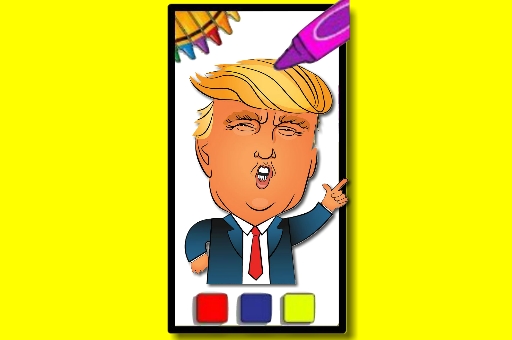 Trump Coloring Time